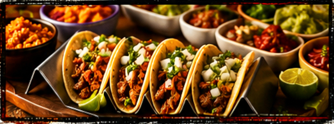 Mexican Street Taco Setup